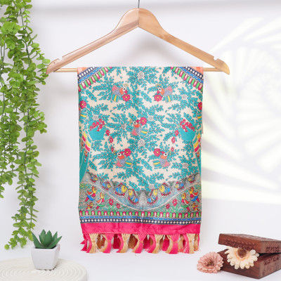 KIONA FAB Cotton Silk Printed Women Dupatta