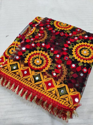 Vitrag Fashion Net Embroidered Women Dupatta