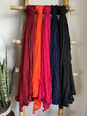 Hella Fashions Chiffon Solid Women Dupatta