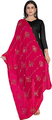 Kemza Chiffon Embroidered Women Dupatta