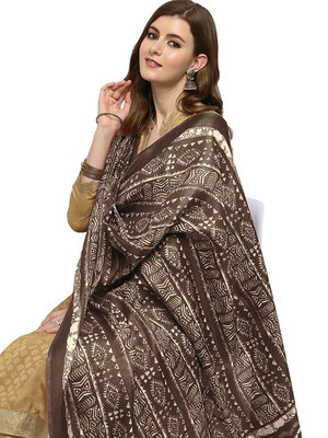Kemza Cotton Silk Printed Women Dupatta
