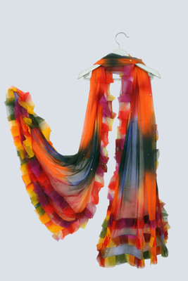 ufashion Net Self Design Women Dupatta