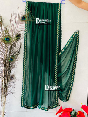 Dhruvisha Chiffon Solid Women Dupatta
