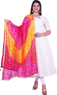 AARAV Art Silk Self Design Women Dupatta