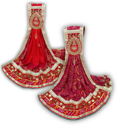 Ranisatiya Creation Poly Georgette Printed Women Dupatta