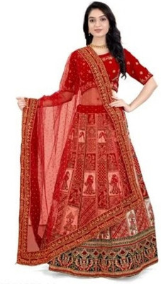 Jhanjari Net Embroidered Women Dupatta