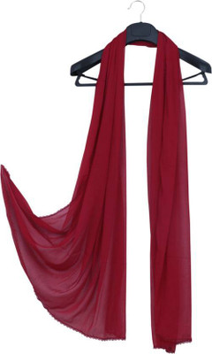Nakoda Creation Chiffon Solid Women Dupatta