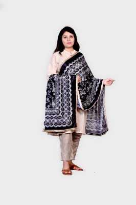 Allure Motifs Silk Blend Embroidered Women Dupatta