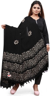 DIYA FASHION Rayon Hand Painted Women Dupatta