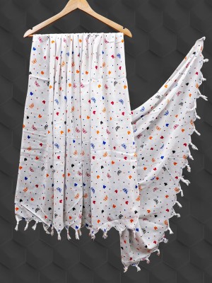 HOJIAX Rayon Printed Women Dupatta