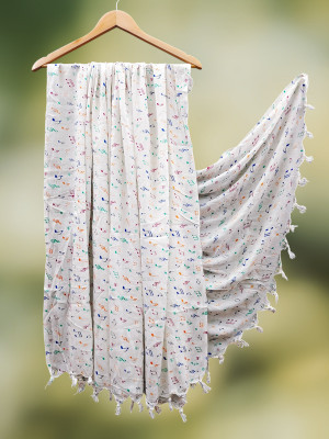 HOJIAX Rayon Printed Women Dupatta