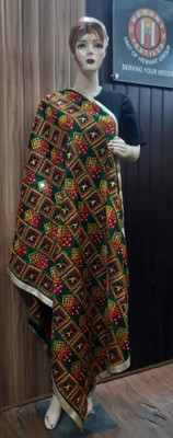 Allure Motifs Art Silk Embroidered Women Dupatta