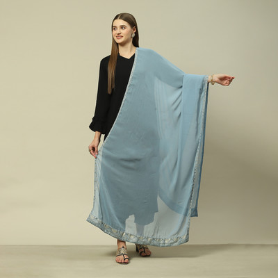 RANGRITI Polyester Printed Women Dupatta
