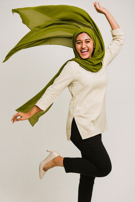 NAZARA HIJAB Chiffon Solid Women Dupatta