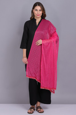 AXOLOTL Net Self Design Women Dupatta