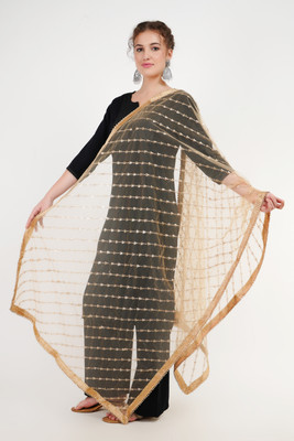 KARTHAV FASHION Net Self Design Women Dupatta