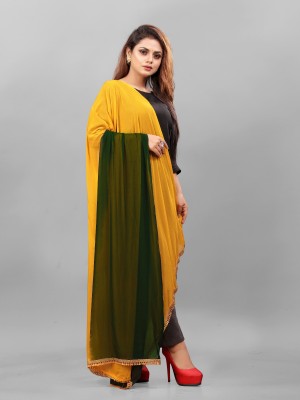 LADY SHOPI Chiffon Self Design Women Dupatta