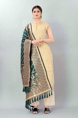 Divastri Silk Blend Woven Women Dupatta