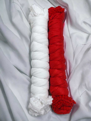 SAHINADUPATTA Pure Cotton Applique Women Dupatta