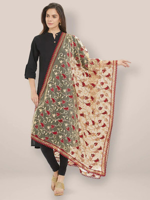 Kemza Net Embroidered Women Dupatta