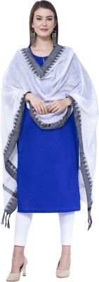 MOEZA Cotton Blend Self Design Women Dupatta