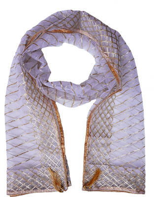 WHITEHEAVEN Net Printed Women Dupatta