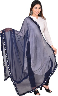 NORTH FASHION Chiffon Self Design Women Dupatta