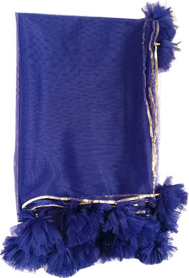 Bikauaa Net Solid Women Dupatta