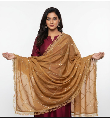 Mdcollecti Polycotton Embellished Women Dupatta