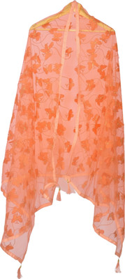 YOUTHQUAKE Net Self Design Women Dupatta