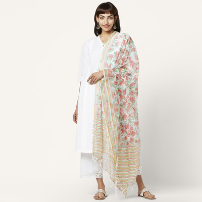 Rangmanch by Pantaloons Pure Cotton Printed Women Dupatta