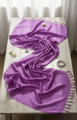 Hut Cotton Silk Solid Women Dupatta