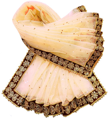 Navti Creations Net Embroidered Women Dupatta