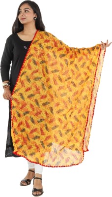 SNARA Cotton Blend Self Design Women Dupatta