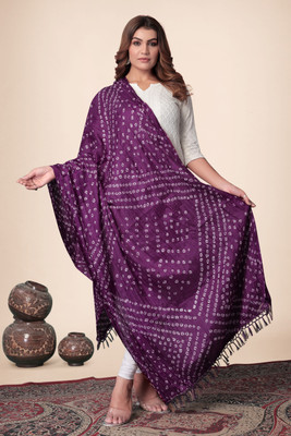 HouseOfCommon Art Silk Polka Print Women Dupatta