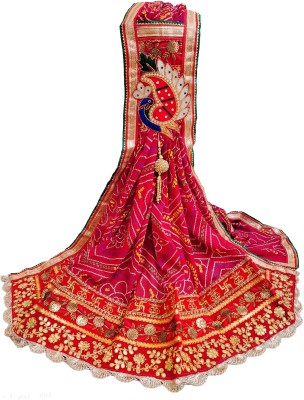 Avilhara Poly Georgette Embroidered Women Dupatta