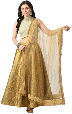 A R SILK DUPATTA HUB Net Embroidered Women Dupatta
