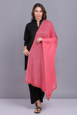AXOLOTL Net Self Design Women Dupatta