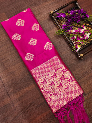 DEVANGI Pure Silk Woven Women Dupatta