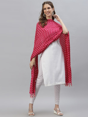 Stylum Silk Blend Printed Women Dupatta