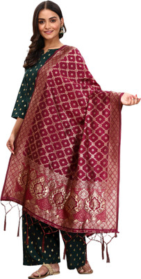 SHREE CREATION Jacquard Woven Women Dupatta