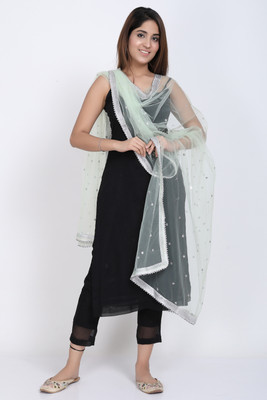 Trendz Hack Net Embellished Women Dupatta