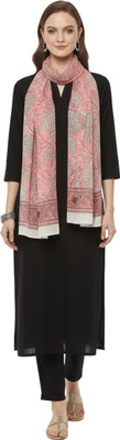 Negchaar Cotton Blend Floral Print Women Dupatta