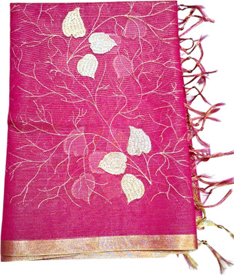 AZ Silk Net Embroidered Women Dupatta