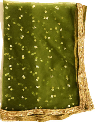 Euphoria Net Embellished Women Dupatta