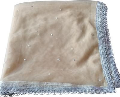 matching mart Net Self Design Women Dupatta