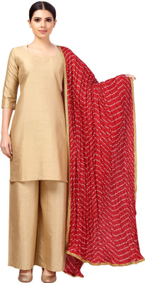 Studio Shringaar Polyester Solid Women Dupatta