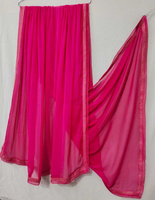Vasudev Enterprise Chiffon Solid Women Dupatta
