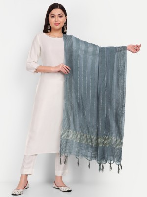 PMSHK Pure Cotton Solid Women Dupatta