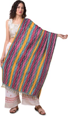 A R SILK DUPATTA HUB Cotton Silk Self Design Women Dupatta